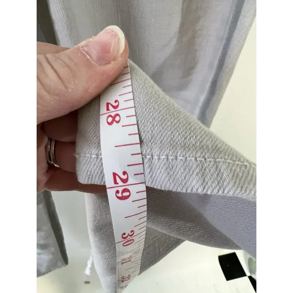 Vince Jeans Low Rise Skinny Gray‎ Stretch Women Sz 27 USA Quite Luxury 28x29